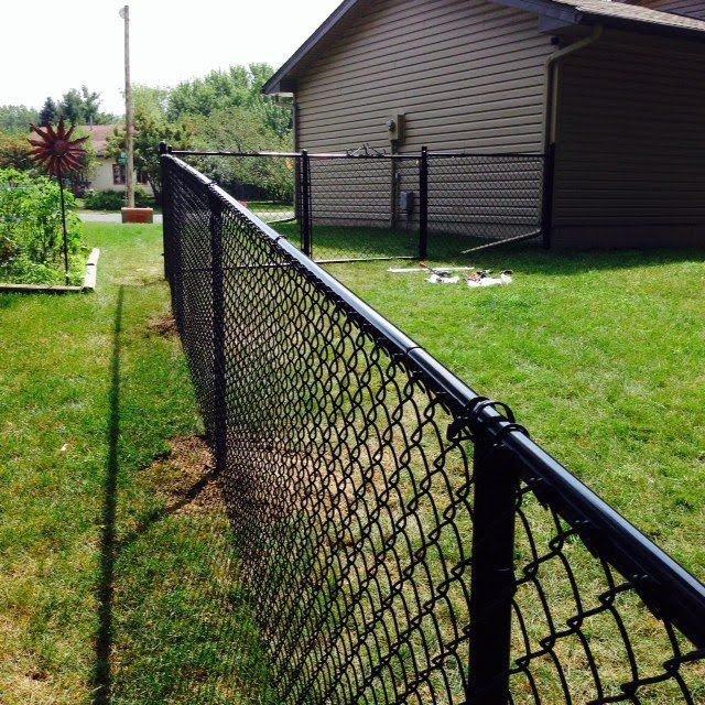 Black Vinyl Chainlink and Galvanized Chainlink Fencing